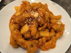 凤梨糖醋里脊-今鲜源酒店·海鲜锅贴青岛菜(新湛路店)