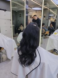 点击看大图 -藤野造型烫发染发