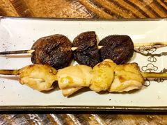 烤香菇+烤鸡肉串-平成屋· Late Night 食堂(四川北路店)