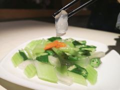 西芹秋葵炒芦荟-圆苑(上海广场店)