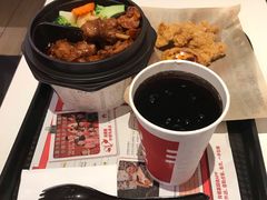 贵州香锅风味热辣鸡块饭香骨鸡餐-肯德基(星河店)