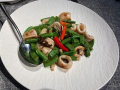 油鸡枞菌爆鱿小管-临江宴(陆家嘴店)