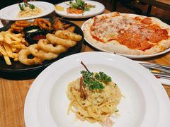 火腿蘑菇奶酪面-安妮意大利餐厅(世贸天阶店)