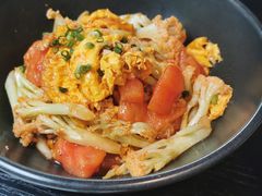 番茄鸡蛋炒花菜-简小舍·民间手艺菜(武昌江滩店)
