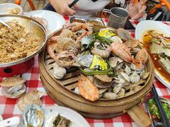 -船梆煮•蒸汽海鲜·炉火烤肉(五四广场店)