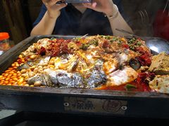 -探鱼·鲜青椒爽麻烤鱼(银泰城店)