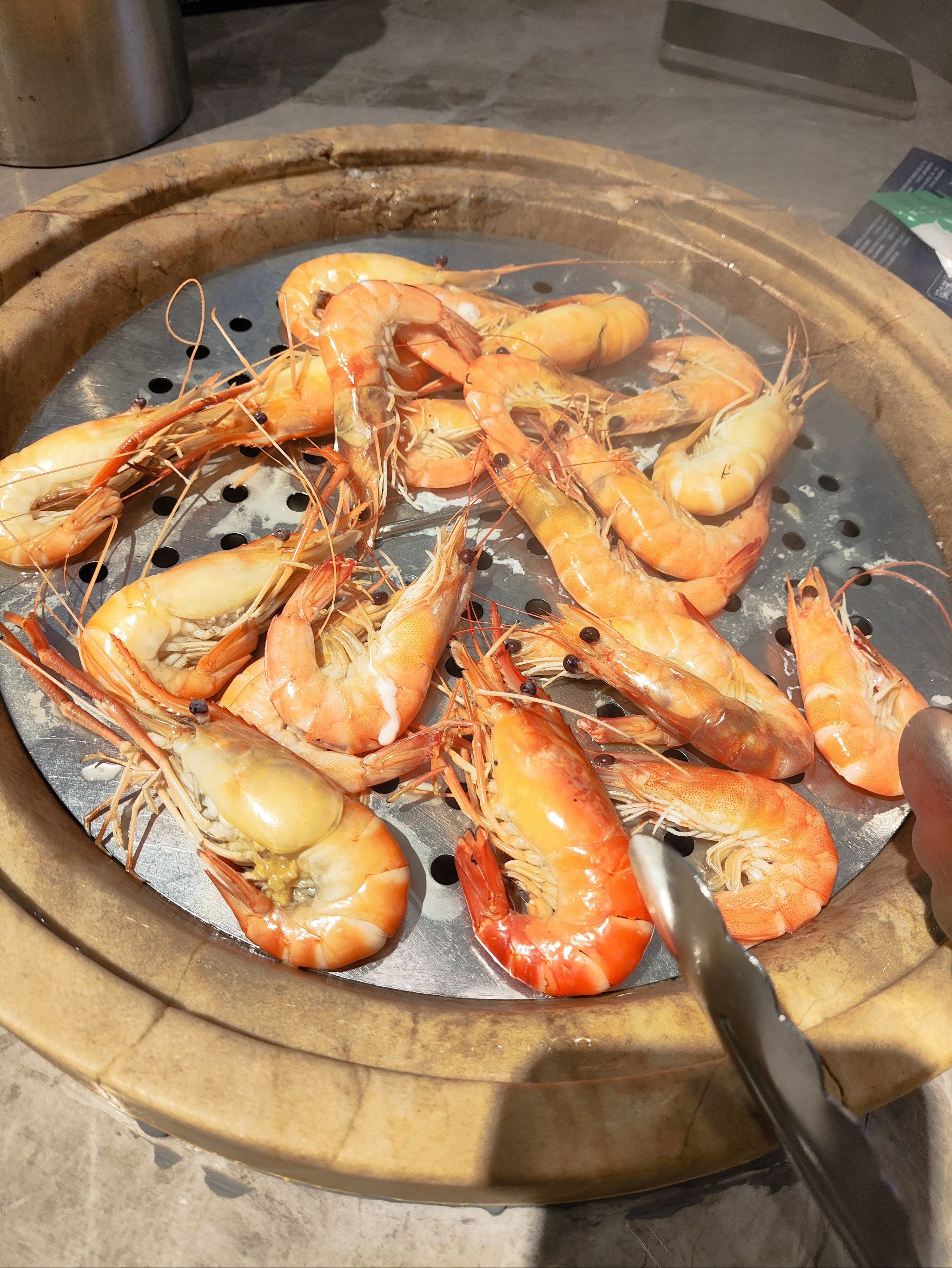 海鲜蒸汽锅,味道棒棒的