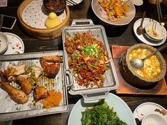 石锅鸡汤豆腐-绿茶餐厅(光谷世界城步行街店)