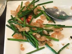 虾米炒韭薹-老客站酒楼(金花南路店)