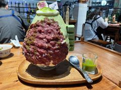 红豆抹茶雪山冰-楠火锅(龙阳广场店)