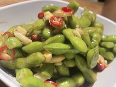 香辣毛豆-木屋烧烤(南新店)