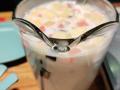 椰汁水果西米捞-馋嘴猫北京食堂·烤鸭·宵夜(亚运村店)