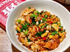 下饭腊八豆炒荷包蛋-聚鑫朋酸菜肥肠(文艺路口店)