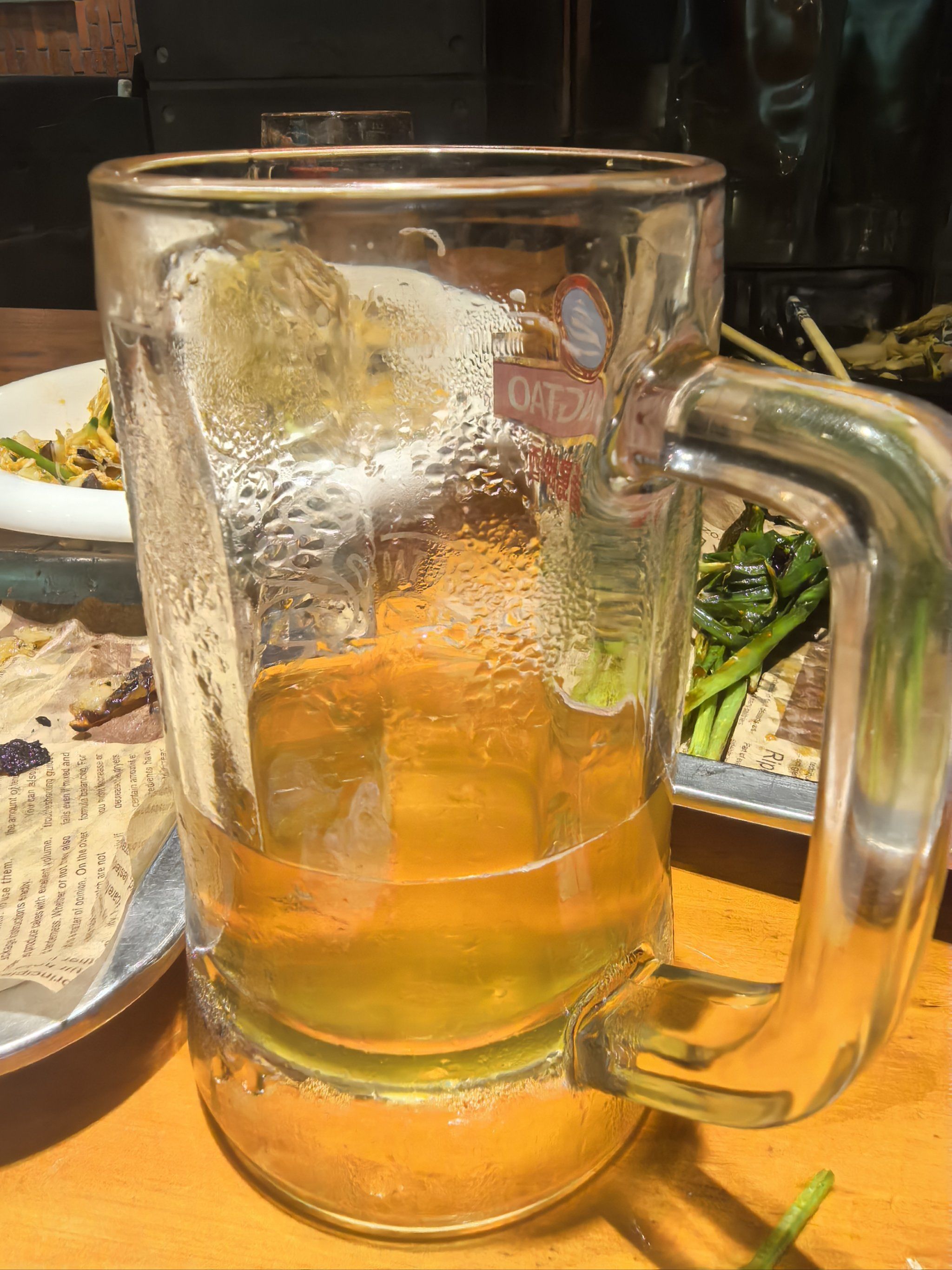 青岛扎啤～来一杯