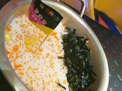 蟹鱼籽拌饭-猪啊牛呀羊啊铜盘烤肉(正大广场店)