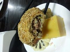 肉末烧饼-老磁器口豆汁店(天坛店)