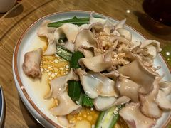 秋葵浸螺片-宋小谨·泉州菜(西沙湾店)