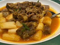 铁棍山药烧黄牛肉-金狮麟·新豫菜(金码大厦店)