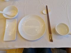 餐具摆设-谷语中餐厅