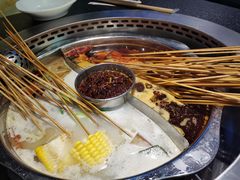 鸳鸯锅底-佰人王串串香火锅(洋珠巷店)