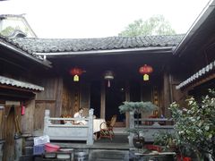 餐厅内院-龙姐私房菜(和顺古镇店)
