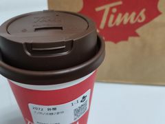 拿铁-Tims天好咖啡(河西万象城店)