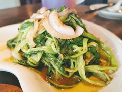 马拉盏炒通菜-大头虾越式风味餐厅(光明广场店)