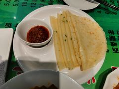 蒜汁煎饼-令氏家外家周秦食府(高新店)