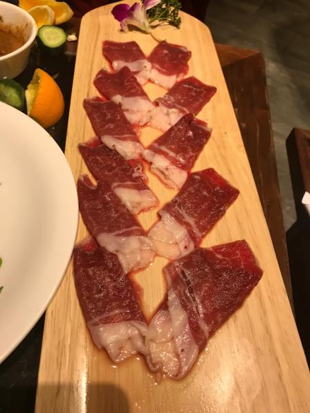 四川香天下火锅(淮海中路店)-"味道很好,一米牛肉一定要尝试….