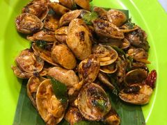 香辣炒花蛤-明记烧鱼美味店