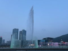 -大连星海广场音乐喷泉