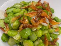 樱桃虾百合青豆瓣-上海年代·浙菜家烧·小海鲜(水上东路店)