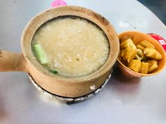 -长城砂煲田鸡粥