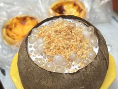 -椰爺爺·椰子冻砵仔糕