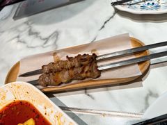 只用咸盐烤的羊肉串-丝路有约·烧烤·新疆菜(万宴城店)