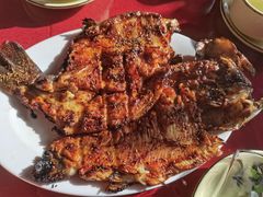 -北京龙庆四季香农家饭庄·灶台鱼·碳烤虹鳟鱼(龙庆峡店)