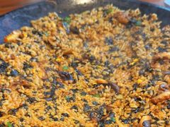 铁板炒饭-红辣椒八爪鱼特色韩国料理