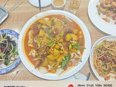 新疆小盘鸡-新疆食府(华龙店)