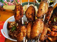 招牌蜜辣烤鸡翅-炒豆合作社(东四总店)