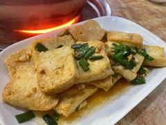 葱花煎豆腐-深圳柯记餐厅(大望店)