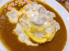 奶香鸡肉咖喱蛋包饭-CoCo壱番屋(久光百货店)