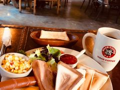 火腿三明治套餐-MANYU COFFEE(广渠门店)
