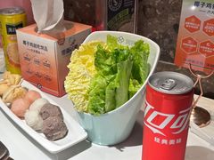 绿奶油生菜-润园四季椰子鸡火锅(海上世界店)