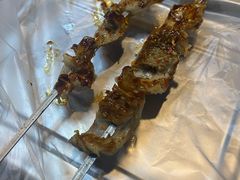 -老红桥炸灌肠牛肚锅烧烤(定福庄店)