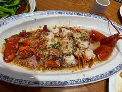 蒜蓉粉丝蒸龙虾-頂好酒家·经典粤菜(海信广场店)