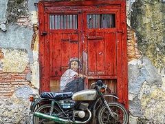 -槟城街头艺术街区