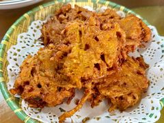 特色南瓜丝饼-芦茨金富饭庄·25年老字号·专做稻草鸡