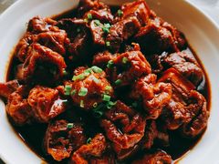 油豆腐红烧肉-东滩湿地公园观海楼餐厅