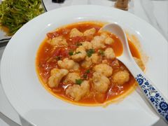 番茄烩虾滑-渔码头食府·20年蓬莱老字号(登州路店)