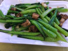 增城郊菜炒上排-潮喜竹溪荔湖酒家(荔枝湾店)